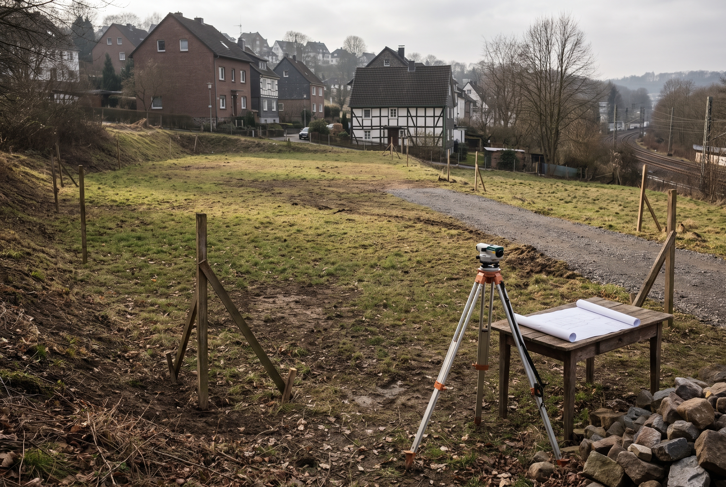 Neutrales redaktionelles Motiv zum Thema Grundstück verkaufen in Wuppertal