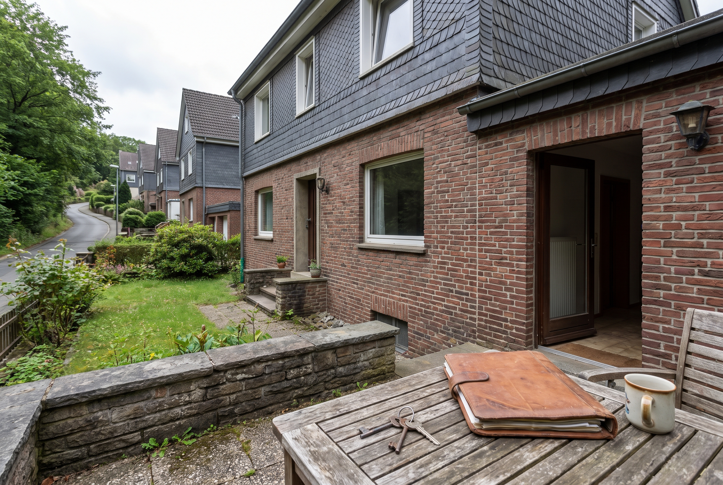Neutrales redaktionelles Motiv zum Thema Immobilie bei Scheidung in Wuppertal