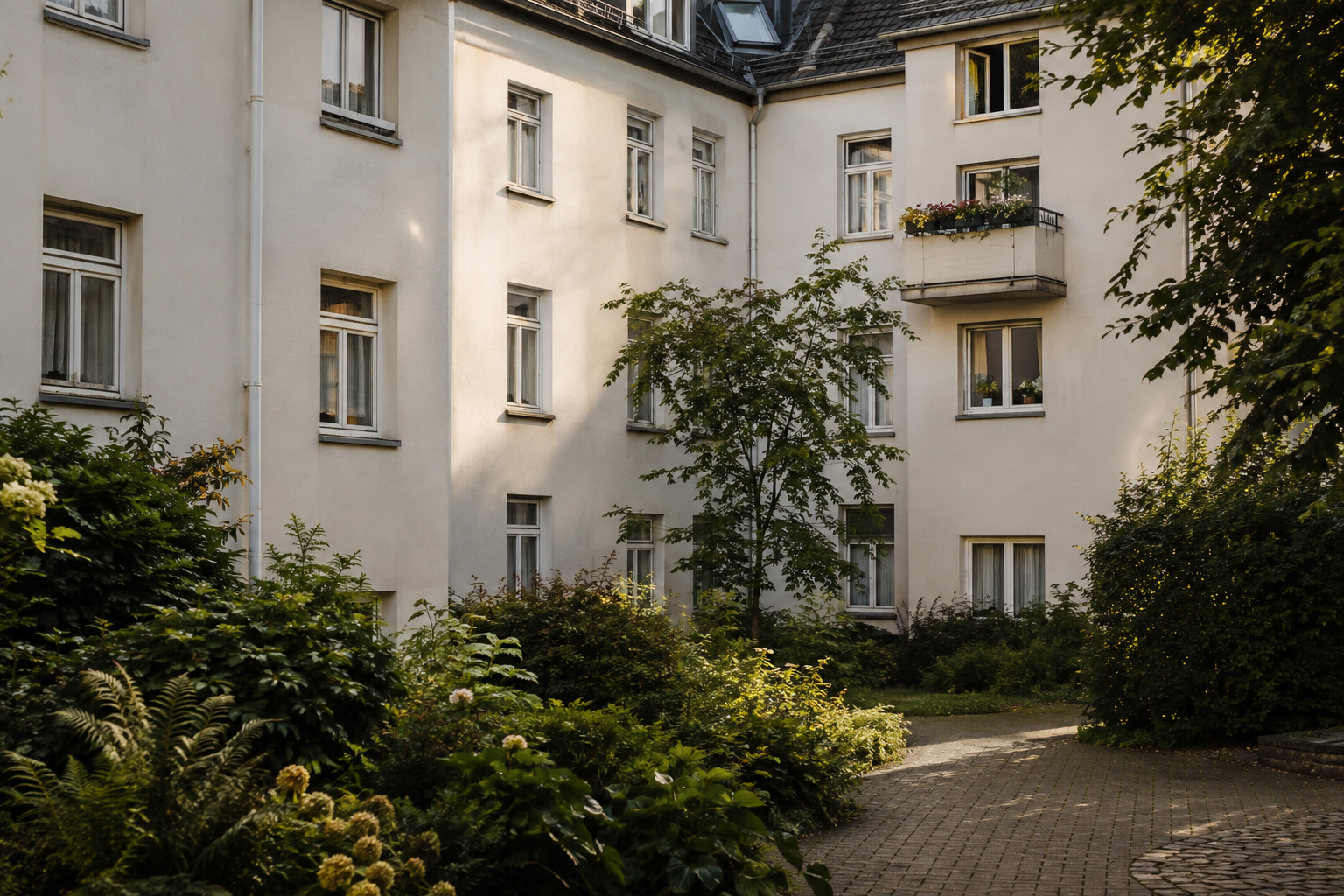 Neutrales redaktionelles Motiv zum Thema Vermietete Immobilie verkaufen
